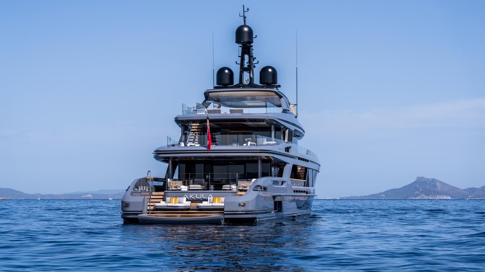 M/Y AKULA Superyacht Rental Cannes France