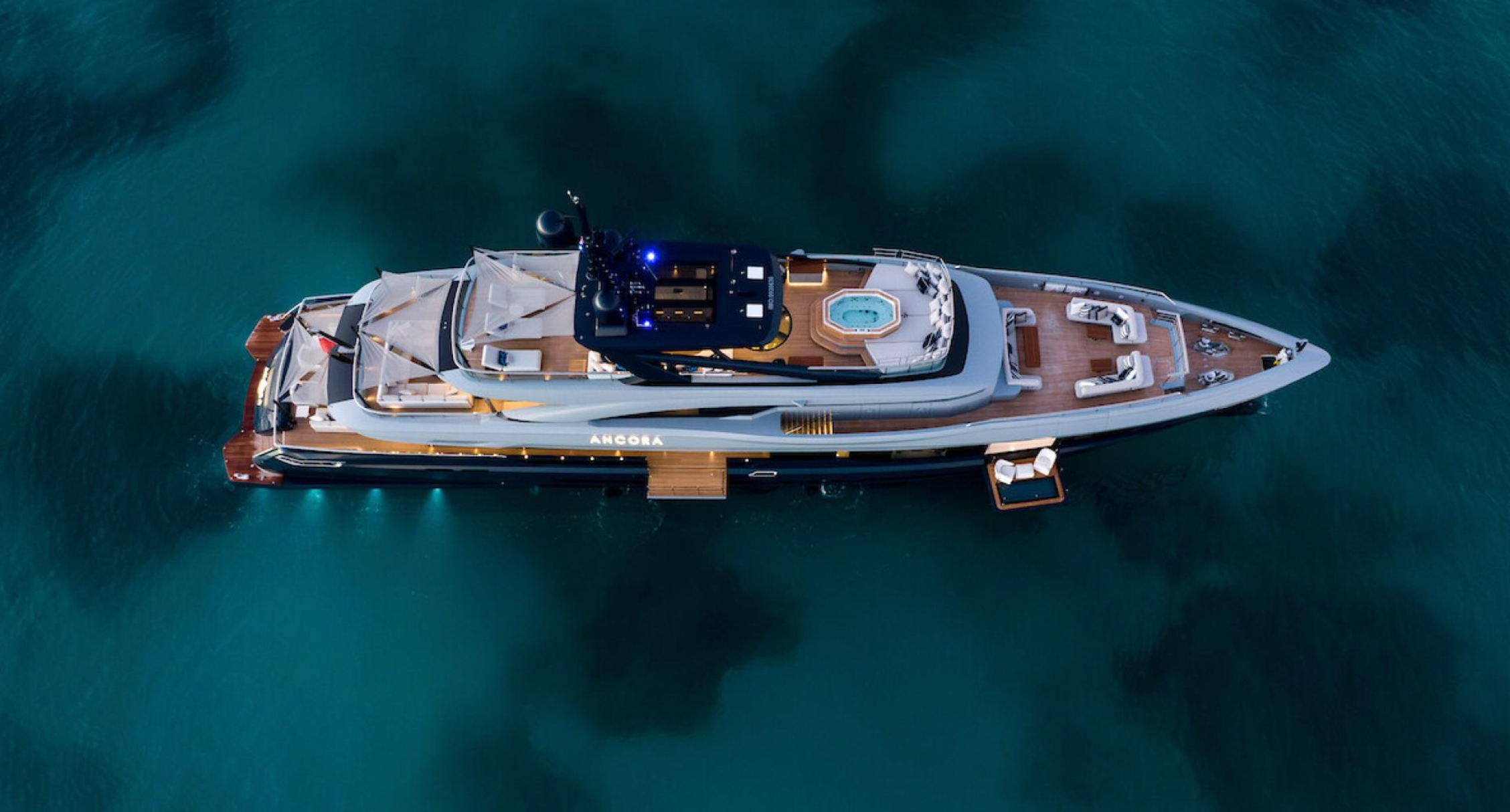 ANCORA Large yacht charter St Tropez France