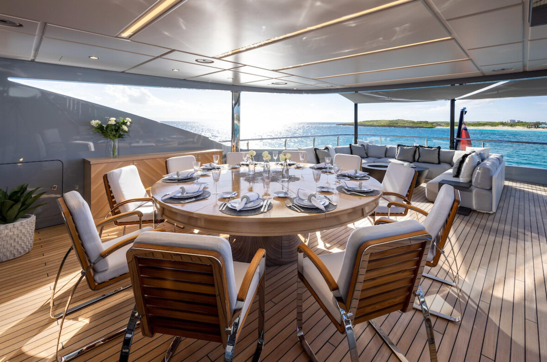 ANCORA private yacht charter St Tropez France