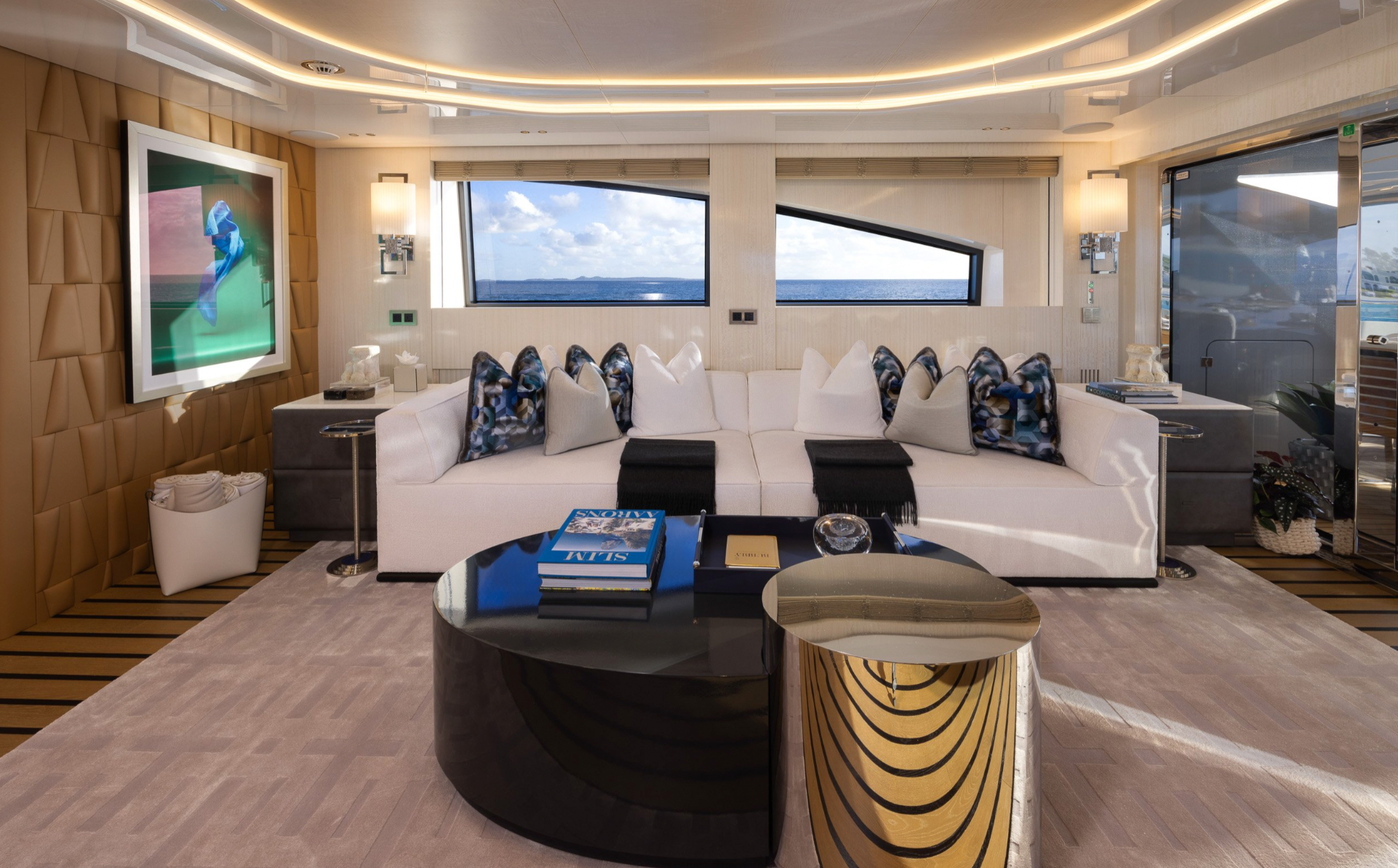 ANCORA Mega yacht charter with jet ski St Tropez France