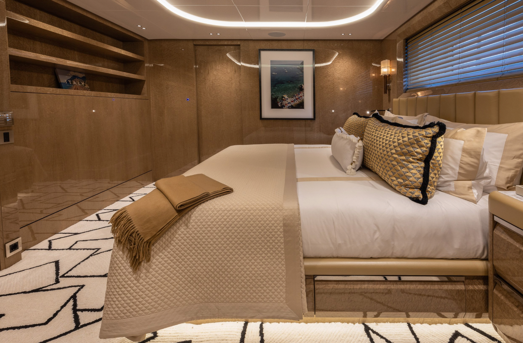 ANCORA mega yacht charter Holiday St Tropez France