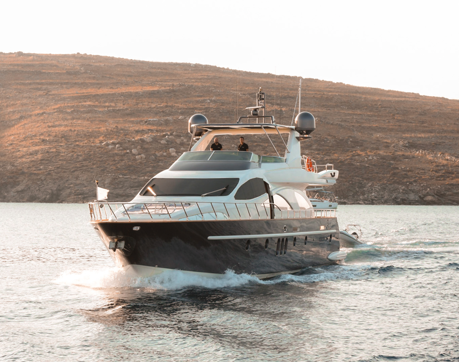 luxury yacht charter Mykonos Greece