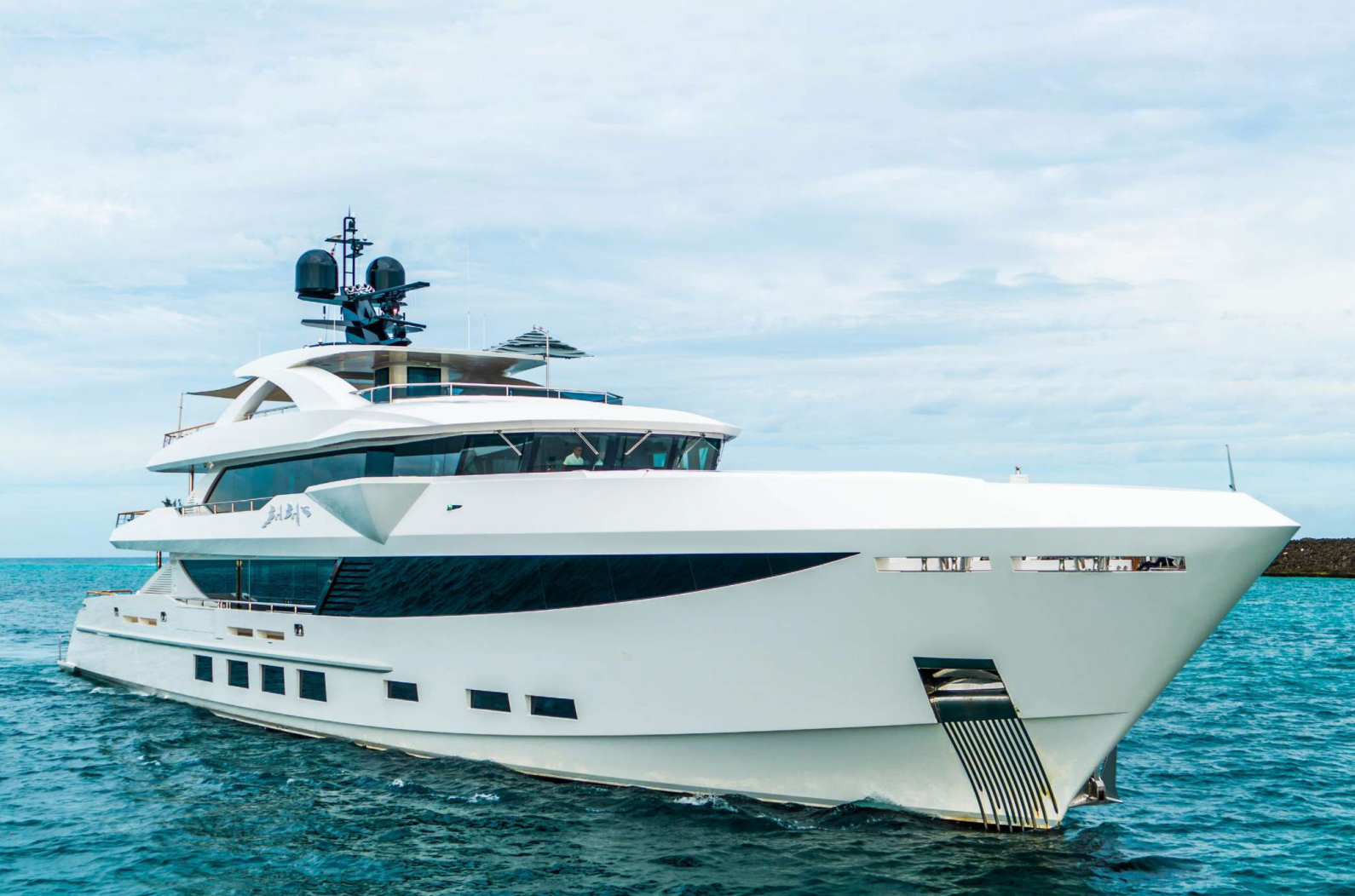 BABA'S Mega yacht Charter Cannes 