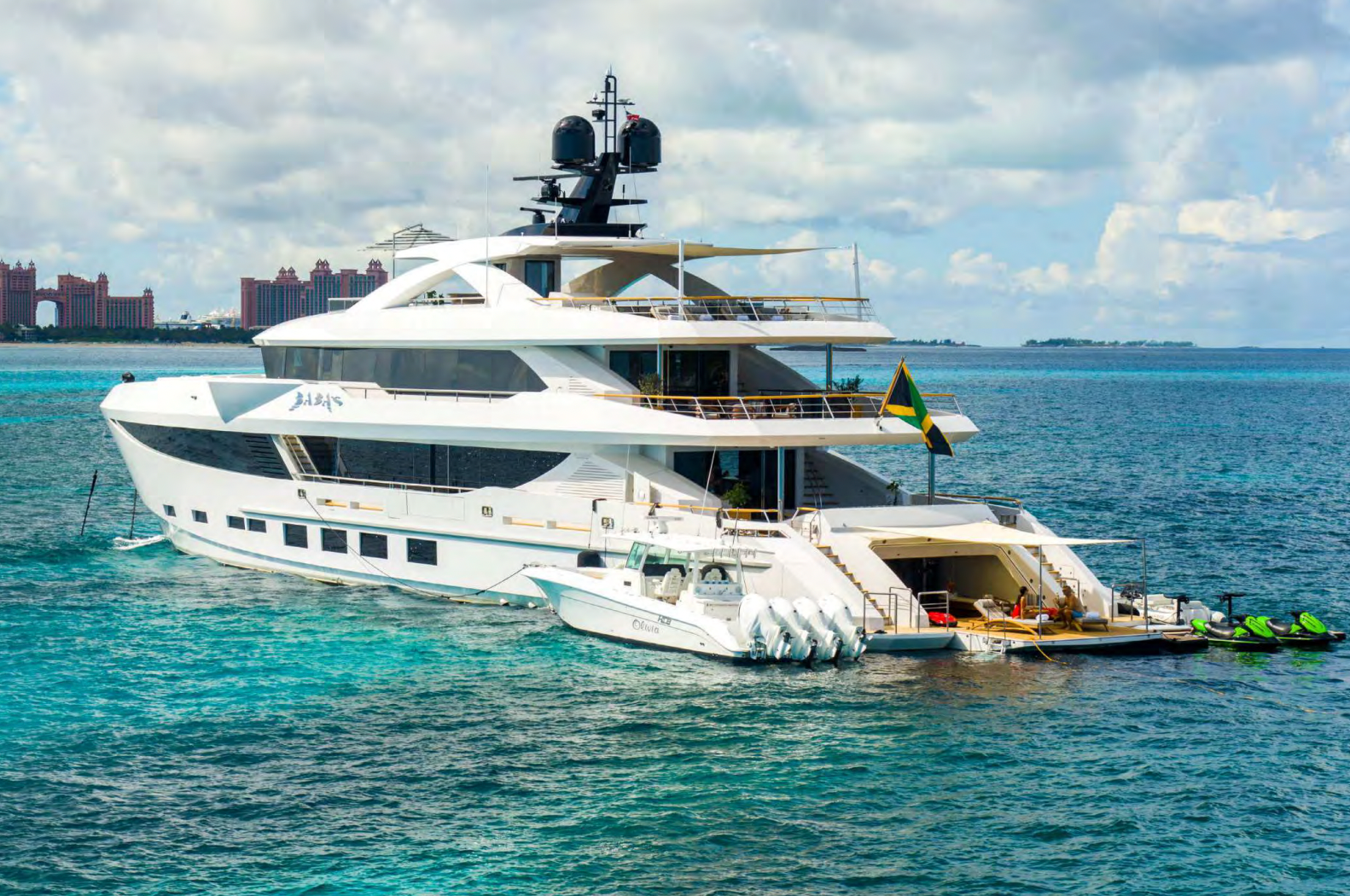 BABA'S Mega yacht charter Cannes 