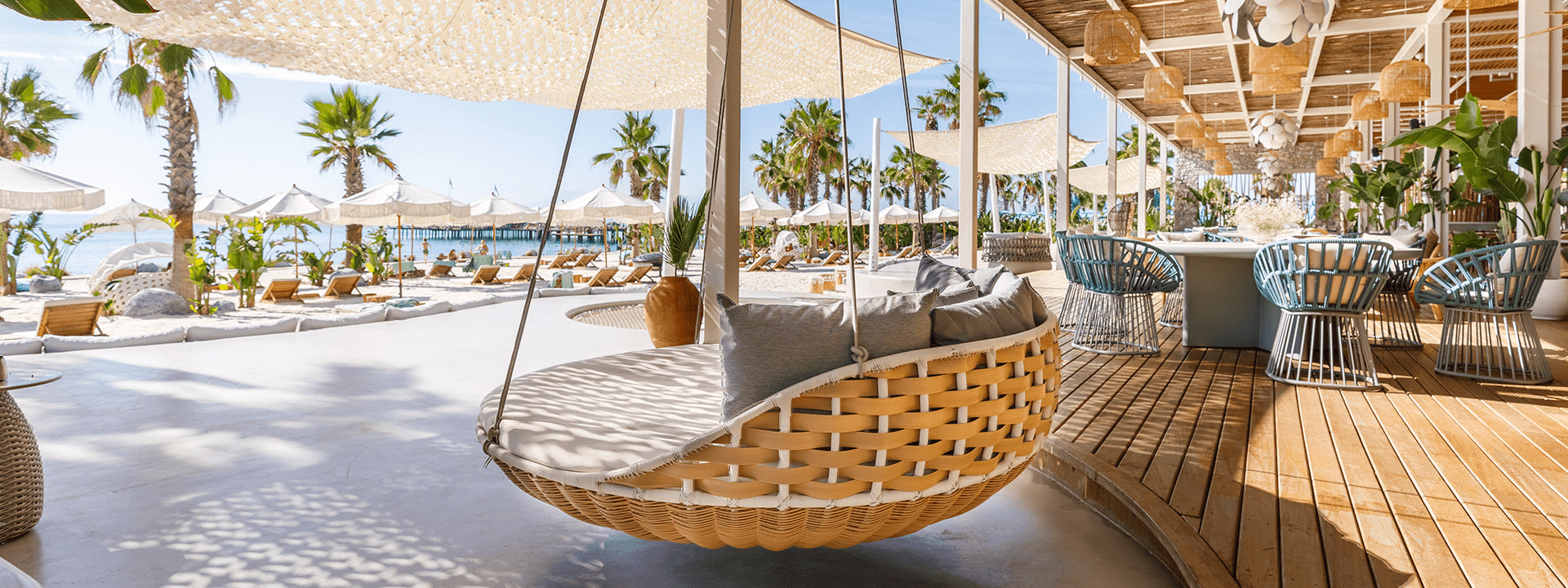 Beach Club in Turkey