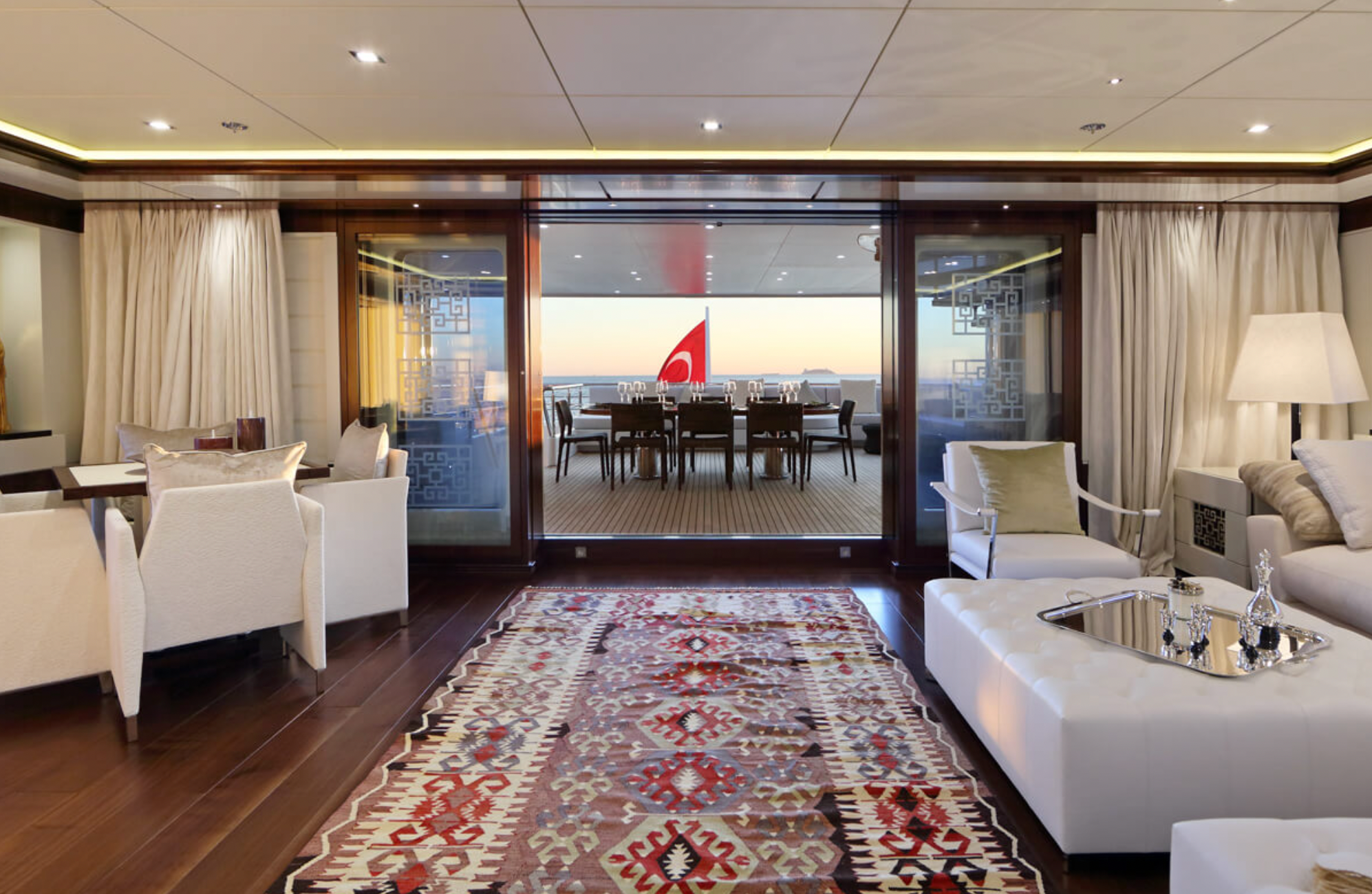 IMMERSIVE mega yacht charter Mediterranean