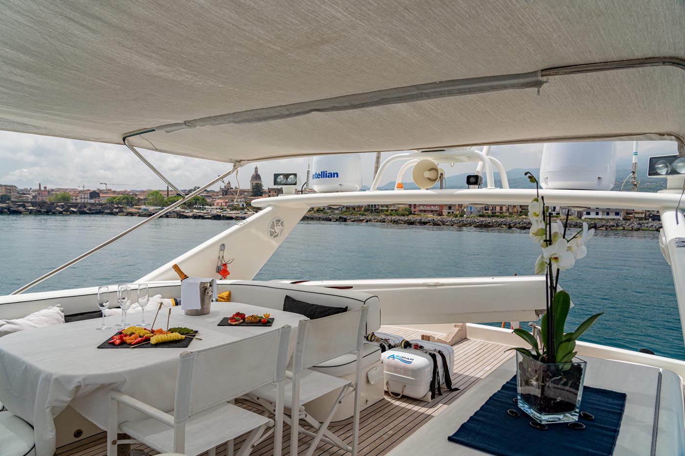 Naples Italy yacht charter cost 