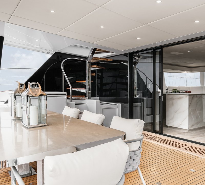 Mega yacht charter with jet ski Corsica