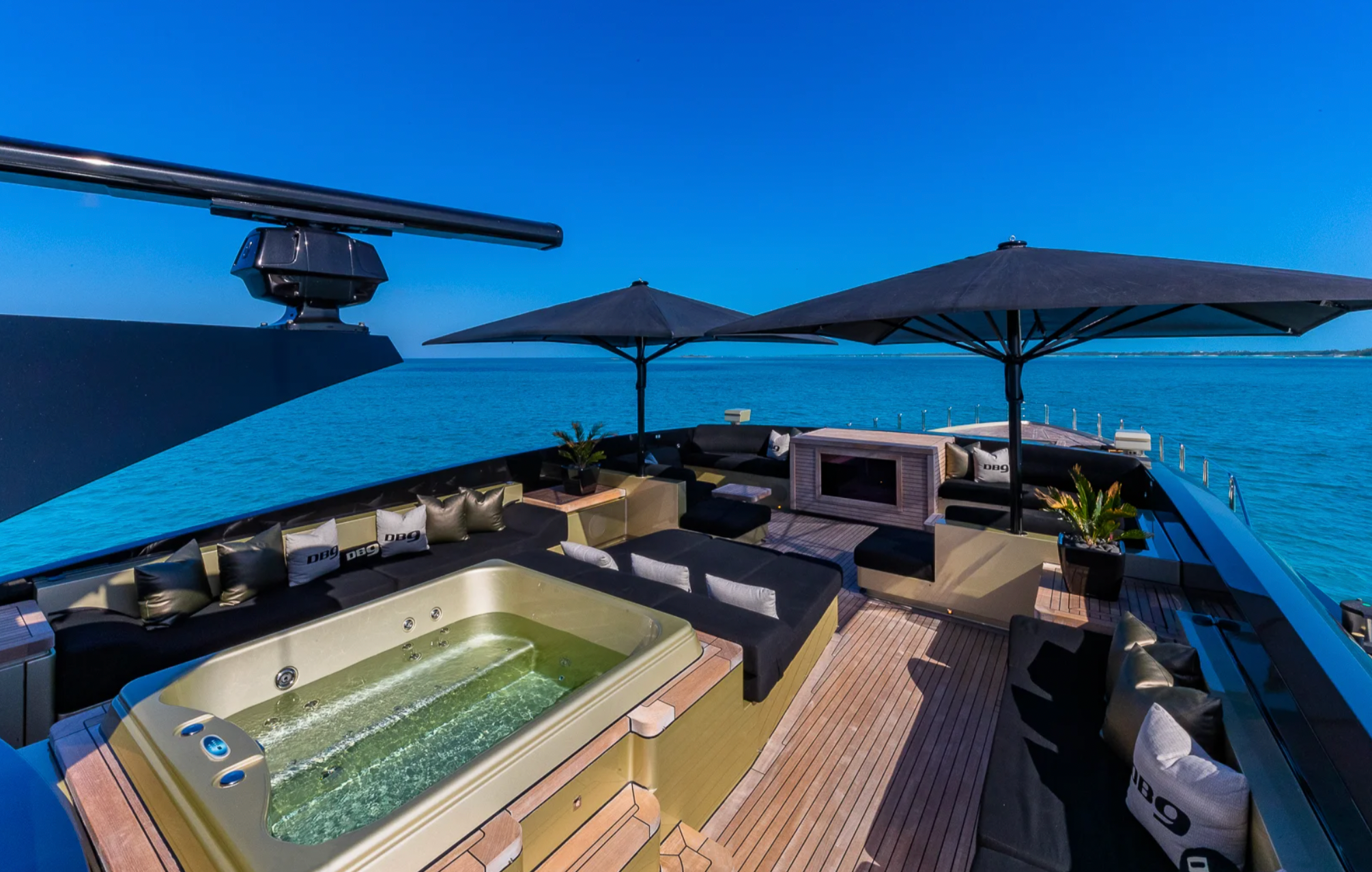 DB9 superyacht charters Cannes France