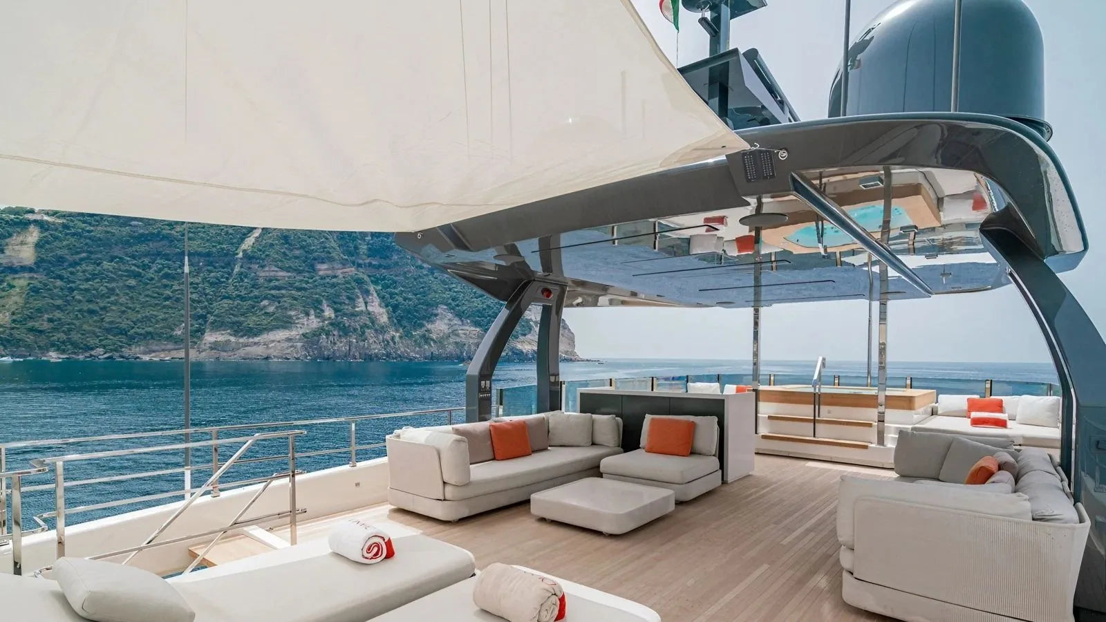 Diana II yacht for hire Amalfi Coast