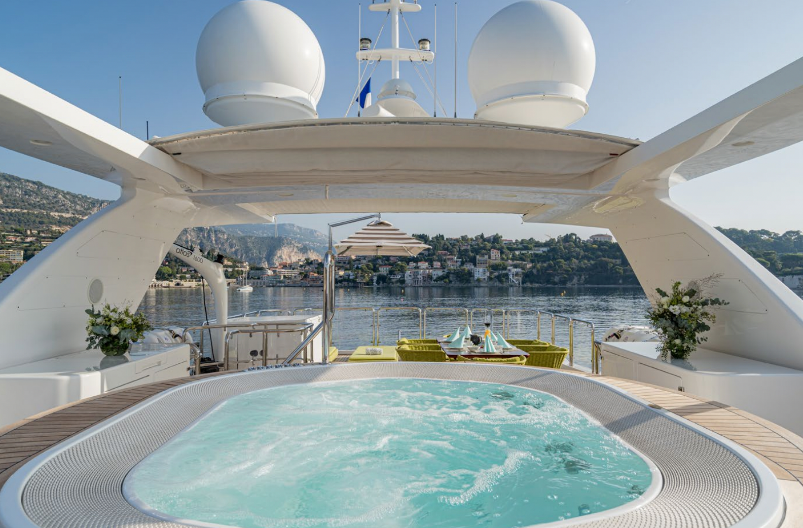 EDESIA fully crewed yacht charters St Tropez France