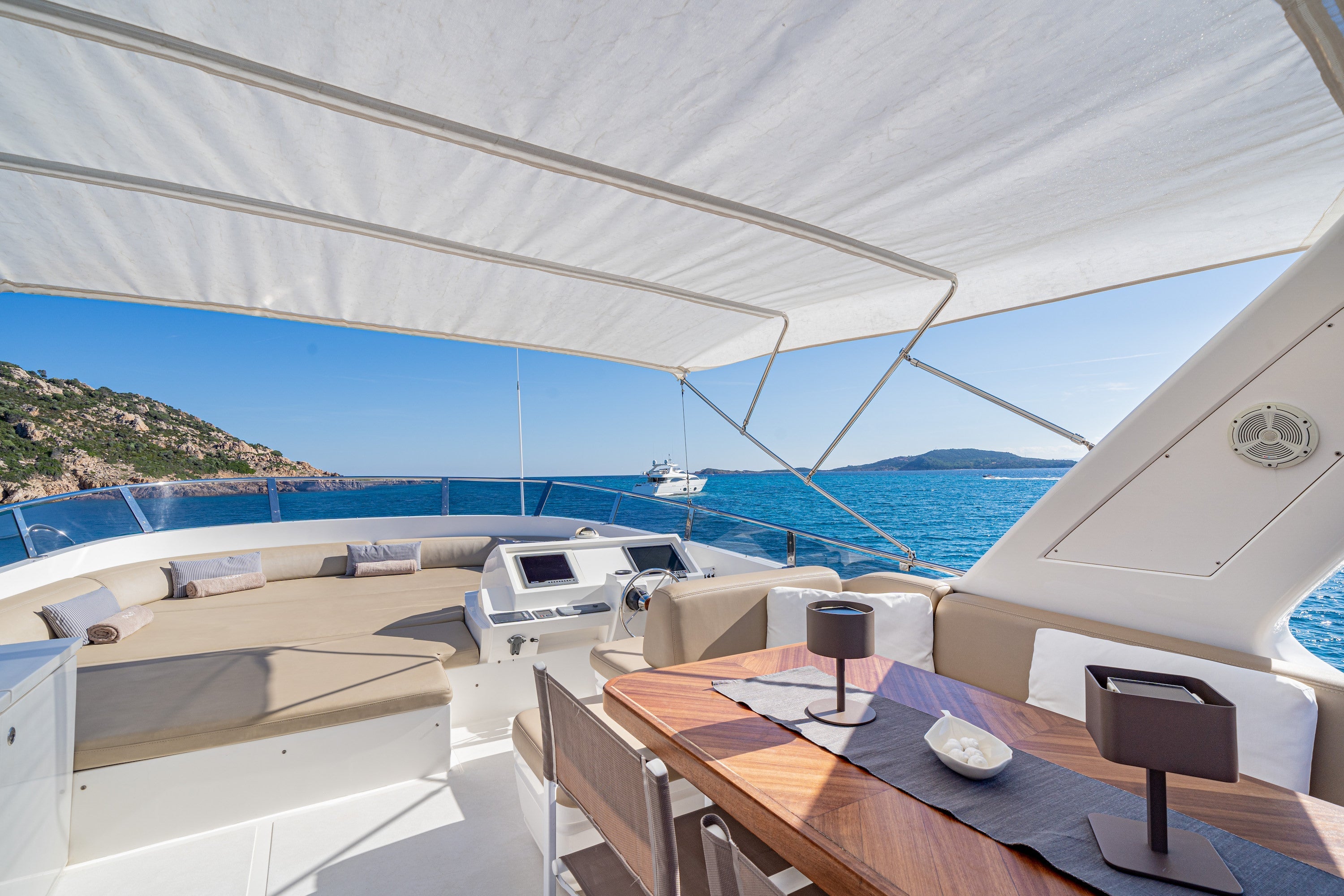 luxury yacht charter Italian Riviera