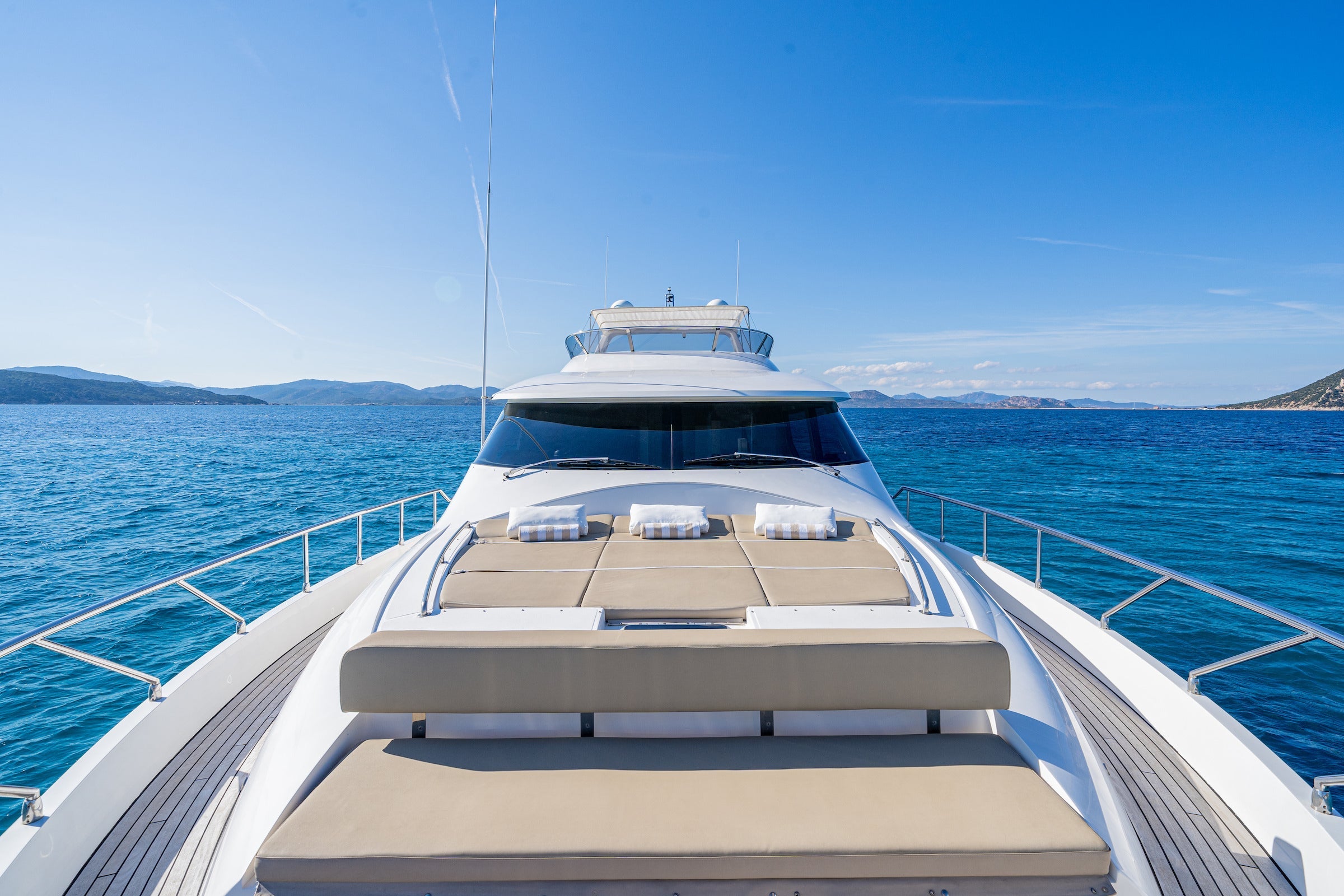 charter yacht rental Italian Riviera