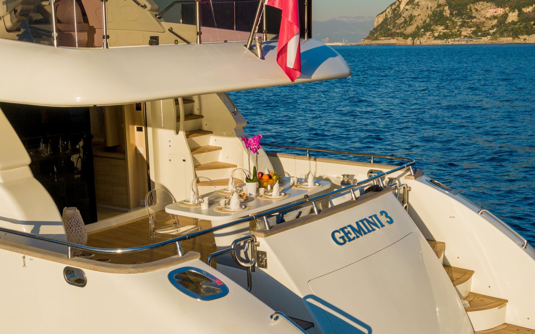 yacht holiday rental Amalfi Coast 