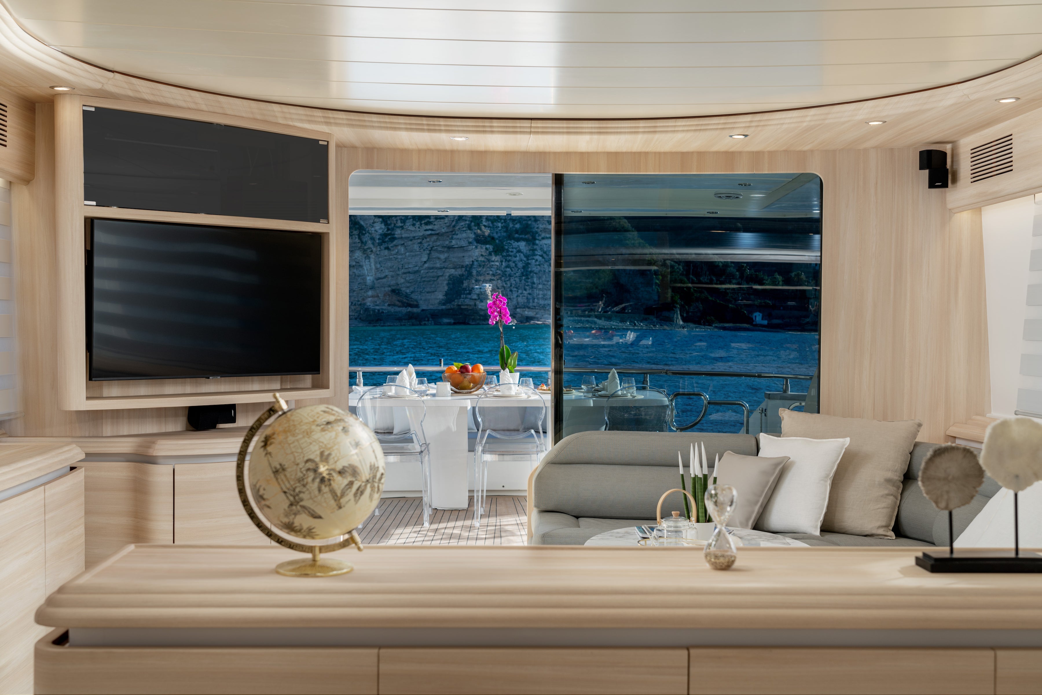Mega yacht Charter Naples, Italy