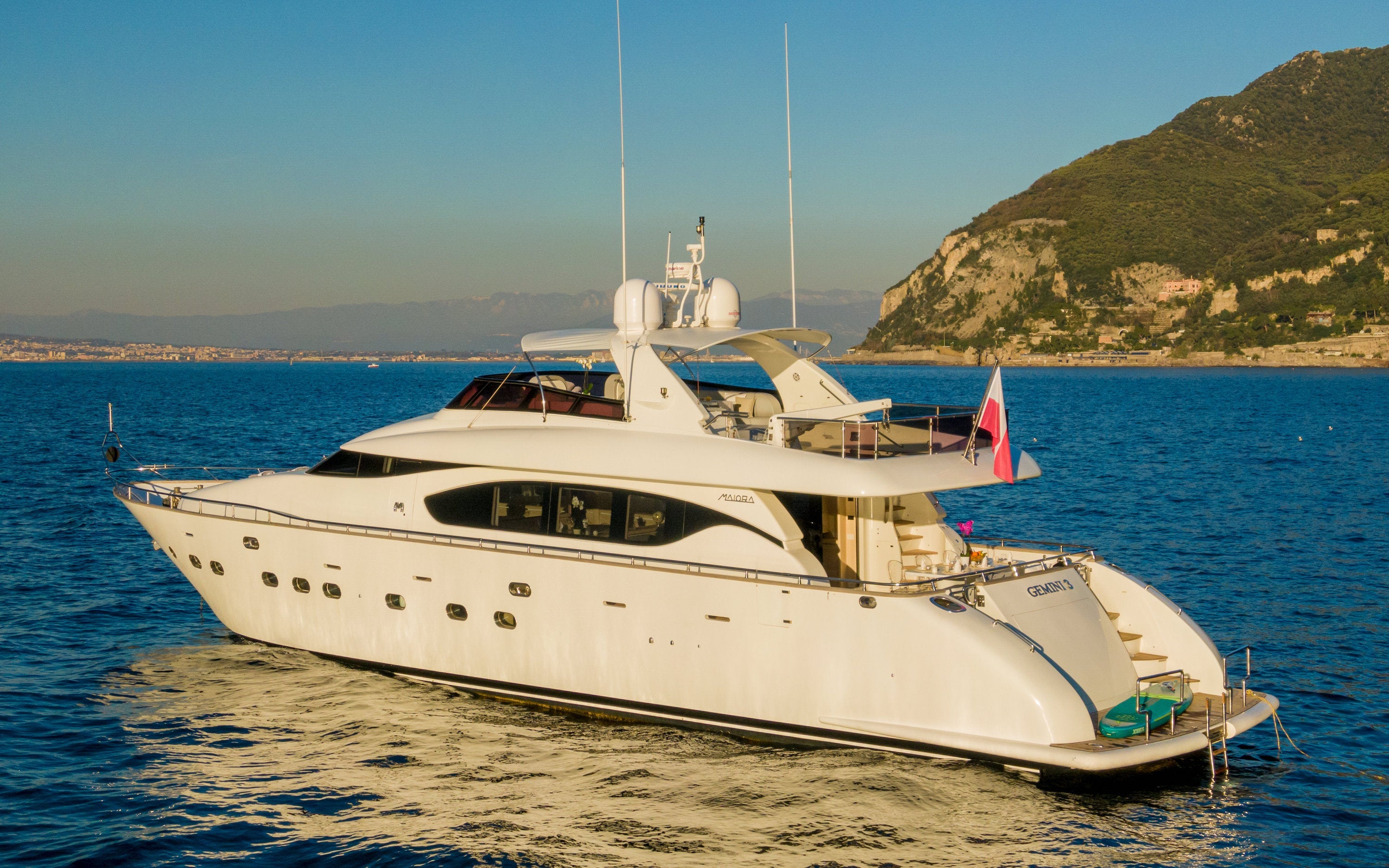 Yacht rentals Amalfi Coast 