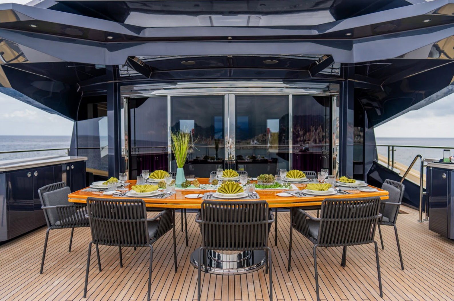 KHALILAH fully crewed yacht charters St Tropez France