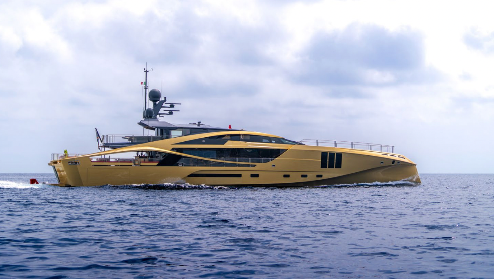 KHALILAH Mega yacht Charter St Tropez France
