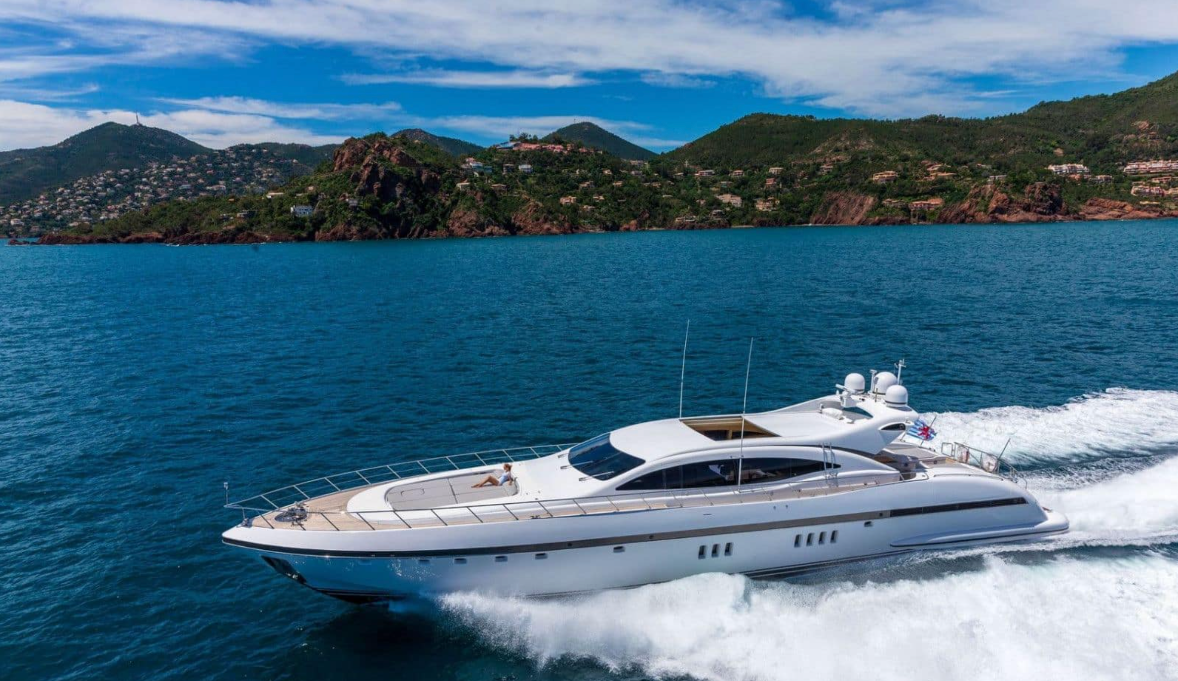 LADY B Weekly yacht Charter St Tropez France