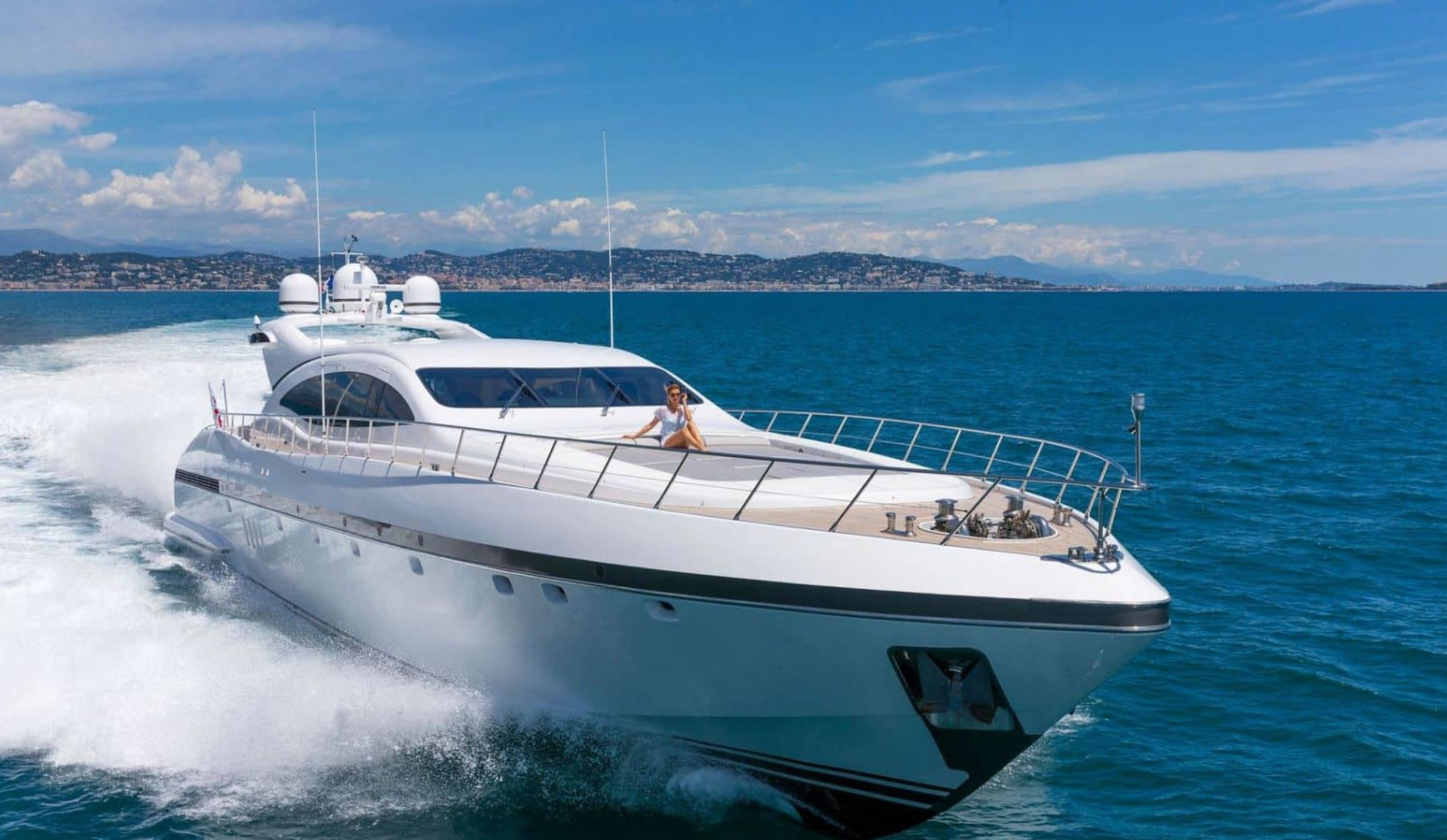 LADY B luxury yacht charter Cannes 