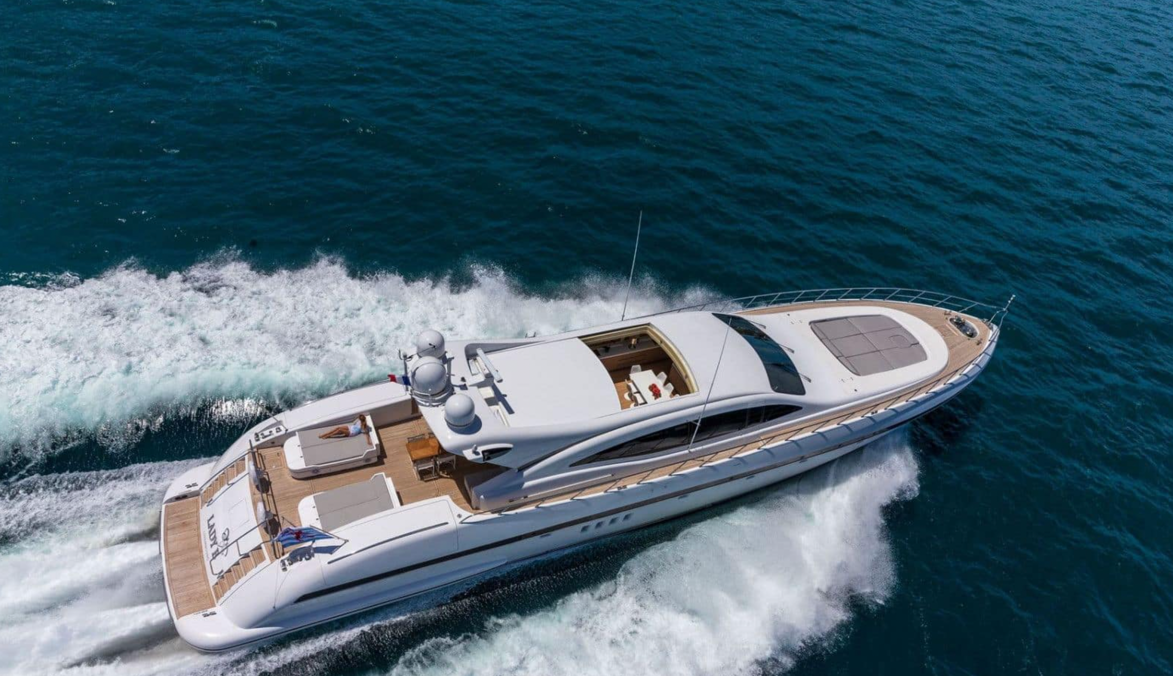 LADY B yacht Charter St Tropez France