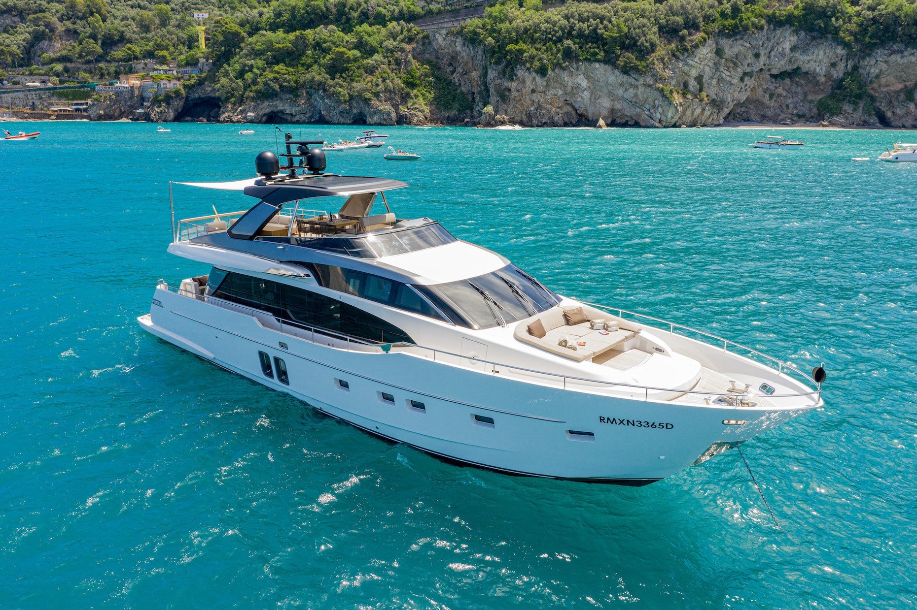 luxury yacht rental Portofino Italy