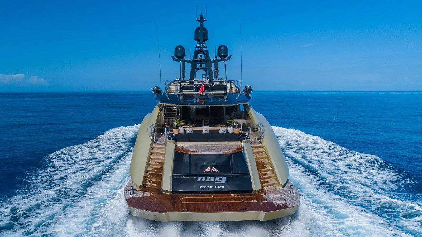 DB9 Mega yacht Charter Cannes 