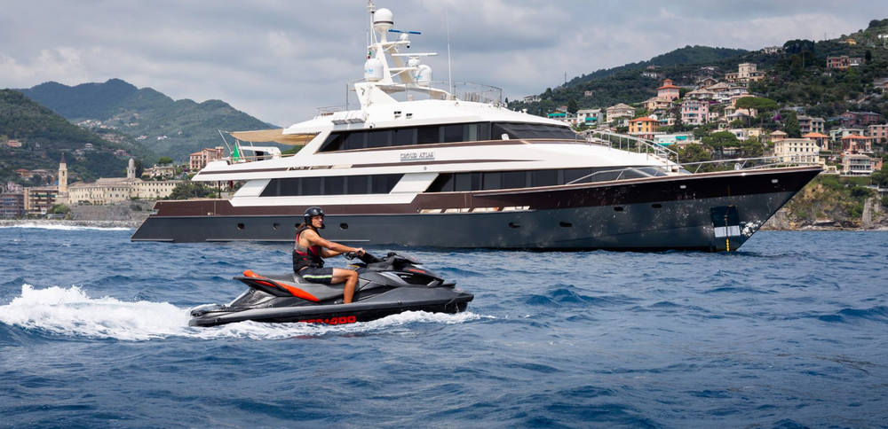 cloud atlas Mega yacht Charter Cannes 