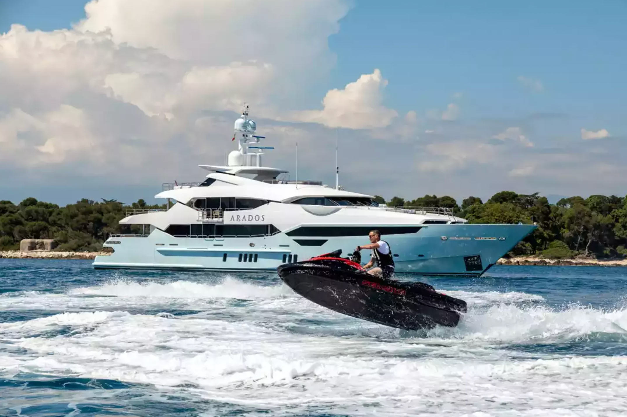 Large yacht charter Cannes France
