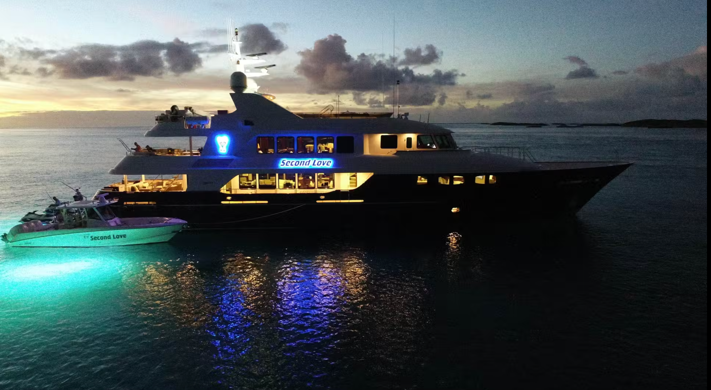 mega yacht charter Holiday Caribbean