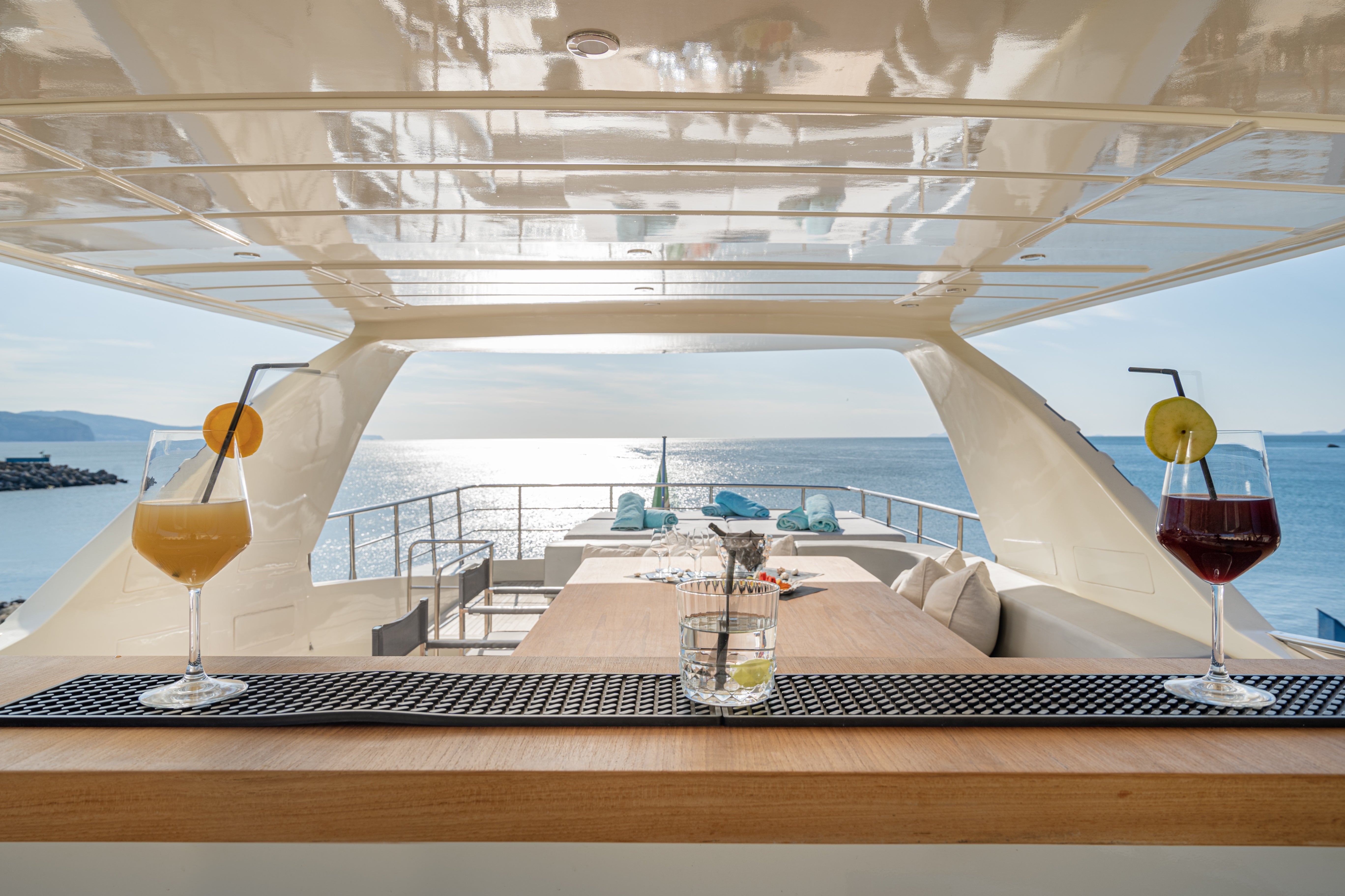 Luxury yacht charter Amalfi coast 