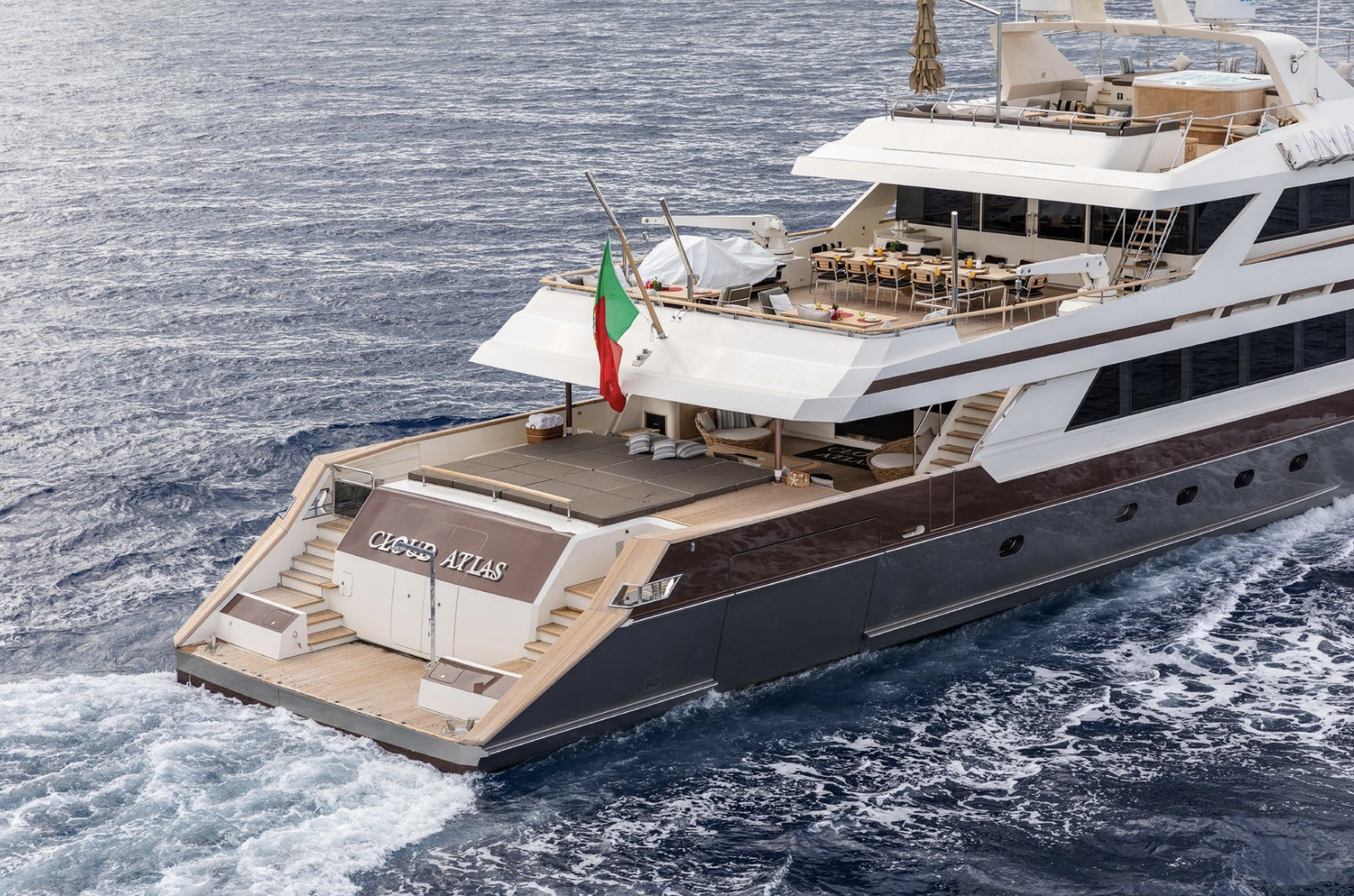 cloud atlas weekly yacht charter Cannes 