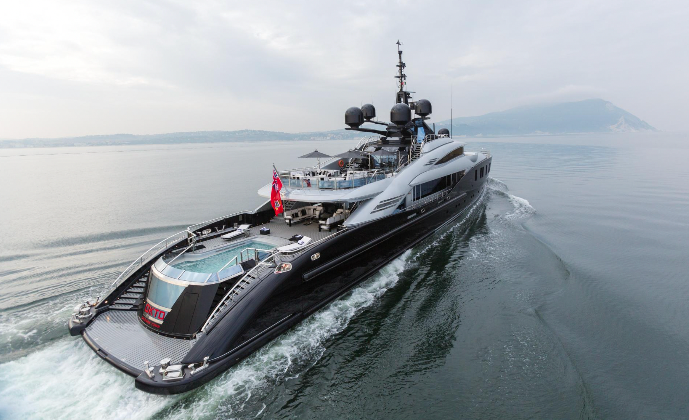 OKTO party yacht charter St Tropez France