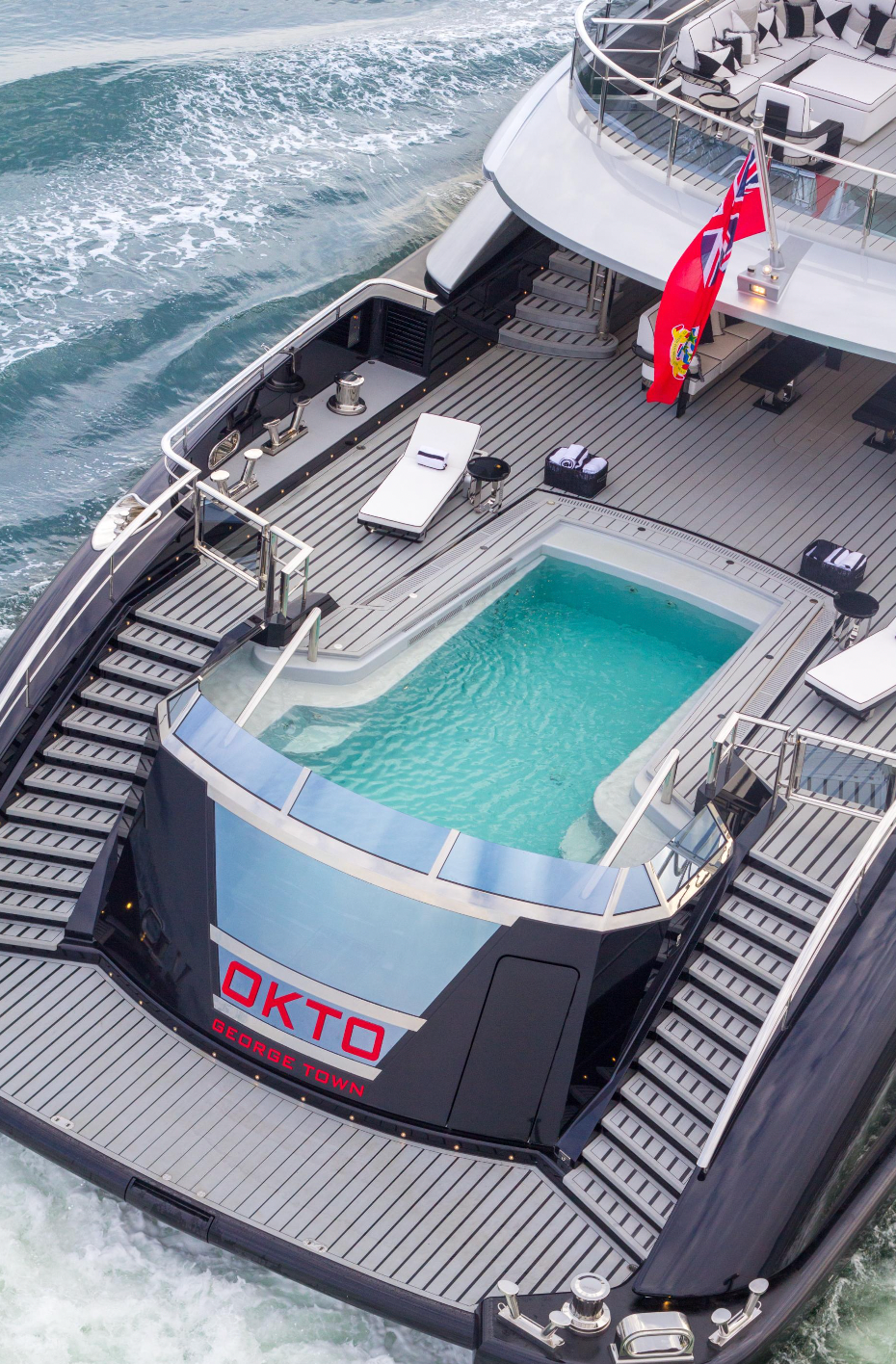 OKTO small yacht charter St Tropez France