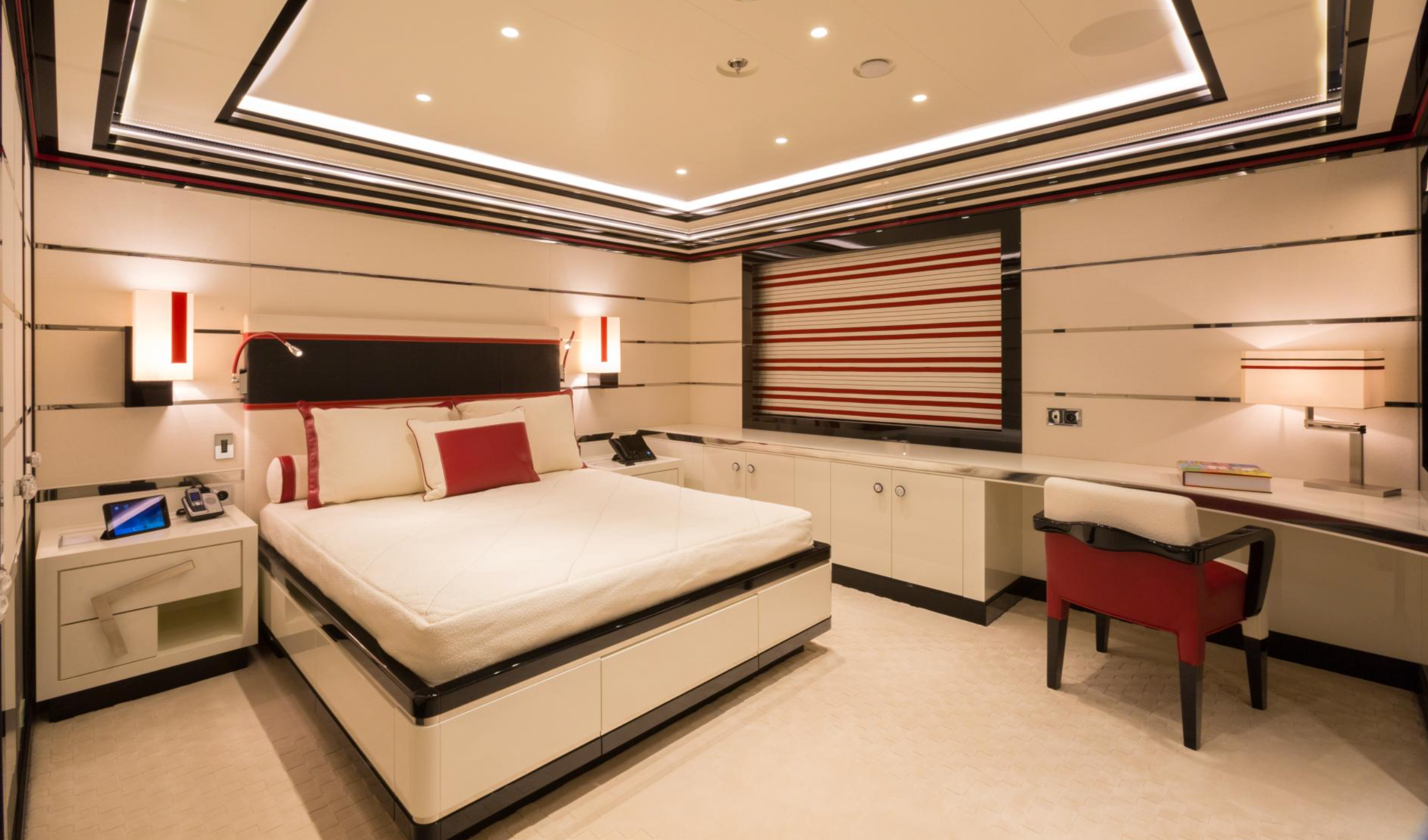 OKTO Mega yacht charter with jet ski St Tropez France