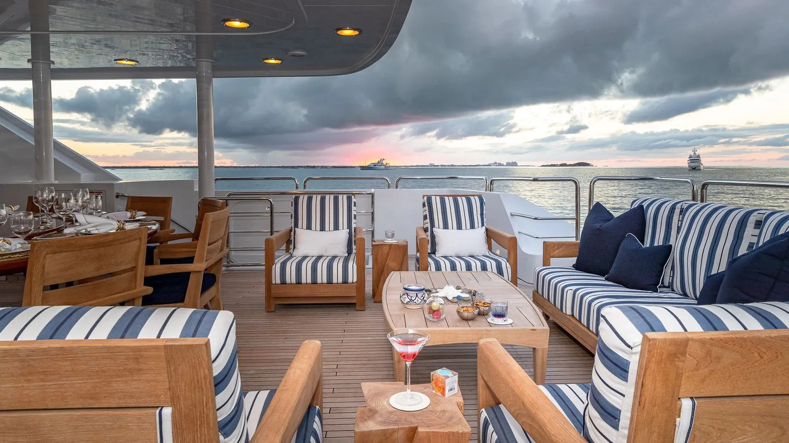 PISCES Amalfi Coast Mega yacht charter with jet ski 