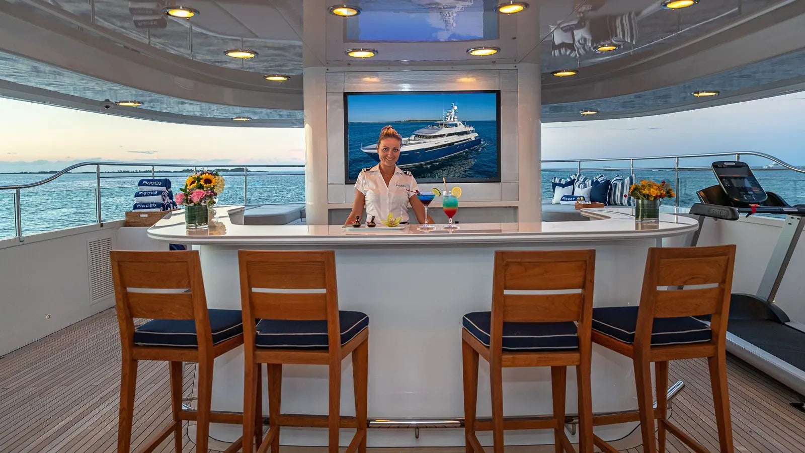 PISCES Amalfi Coast luxury yacht charter 