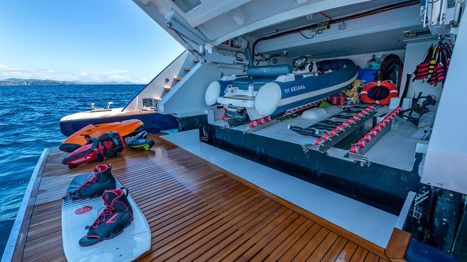 arsana luxury yacht hire Monaco