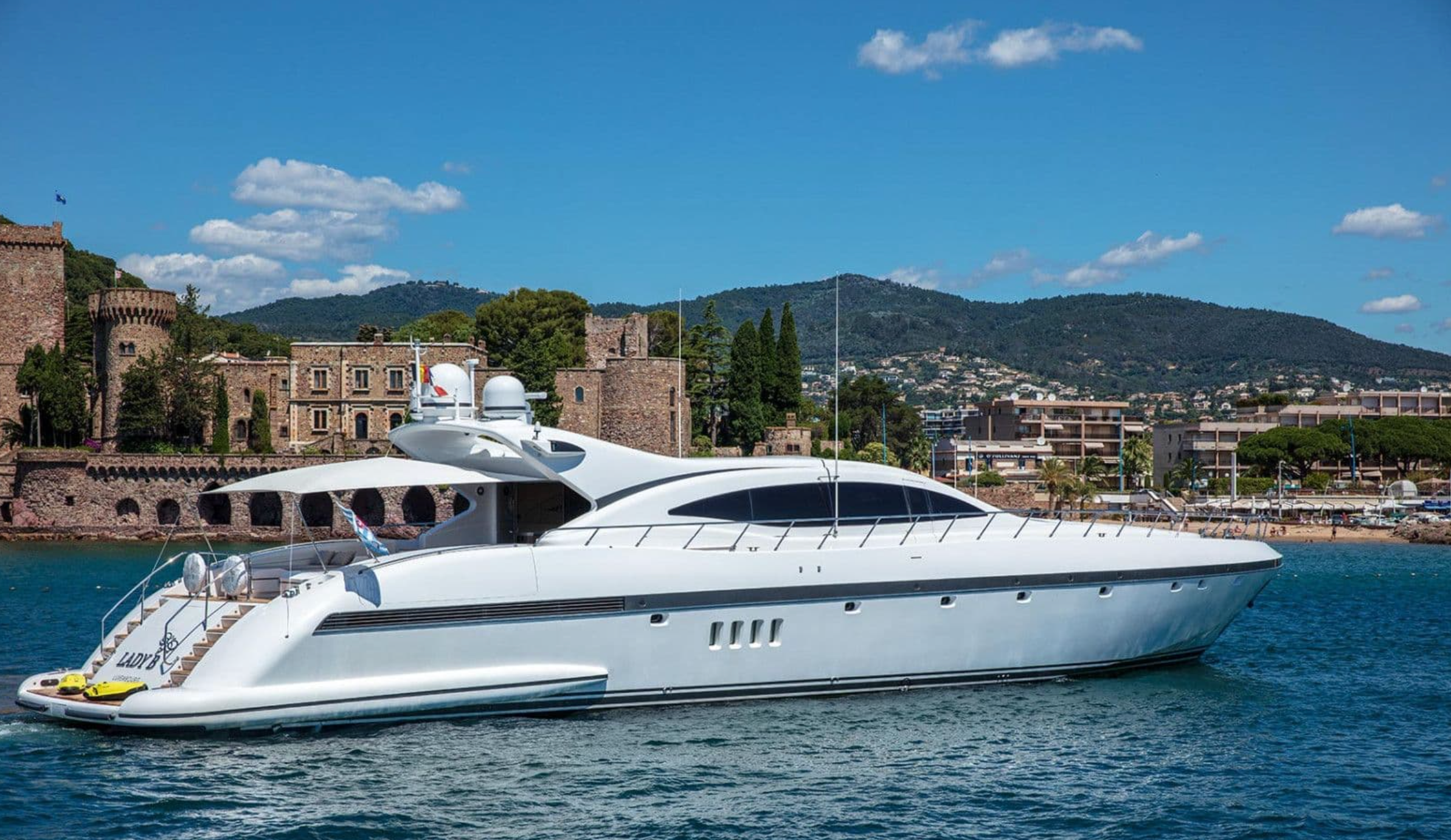 LADY B Mega yacht Charter Cannes 