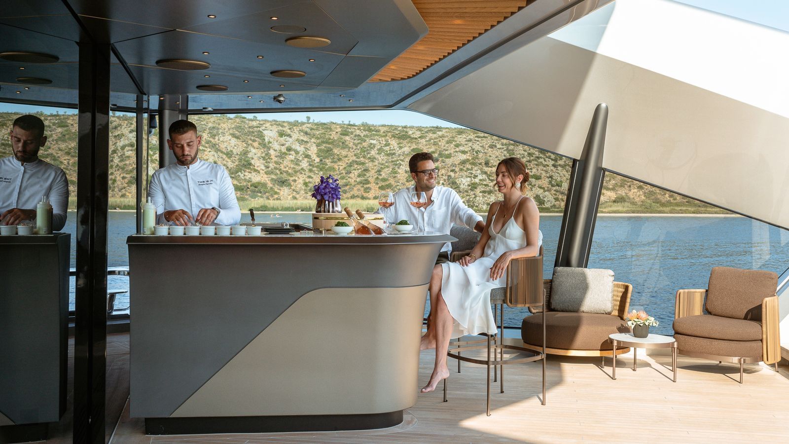 M/Y THIS IS IT Charter yacht club Cannes France