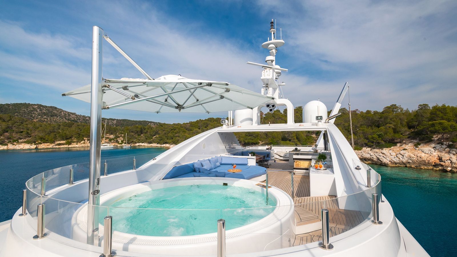 M/Y TURQUOISE Private Yacht Charter French Riviera