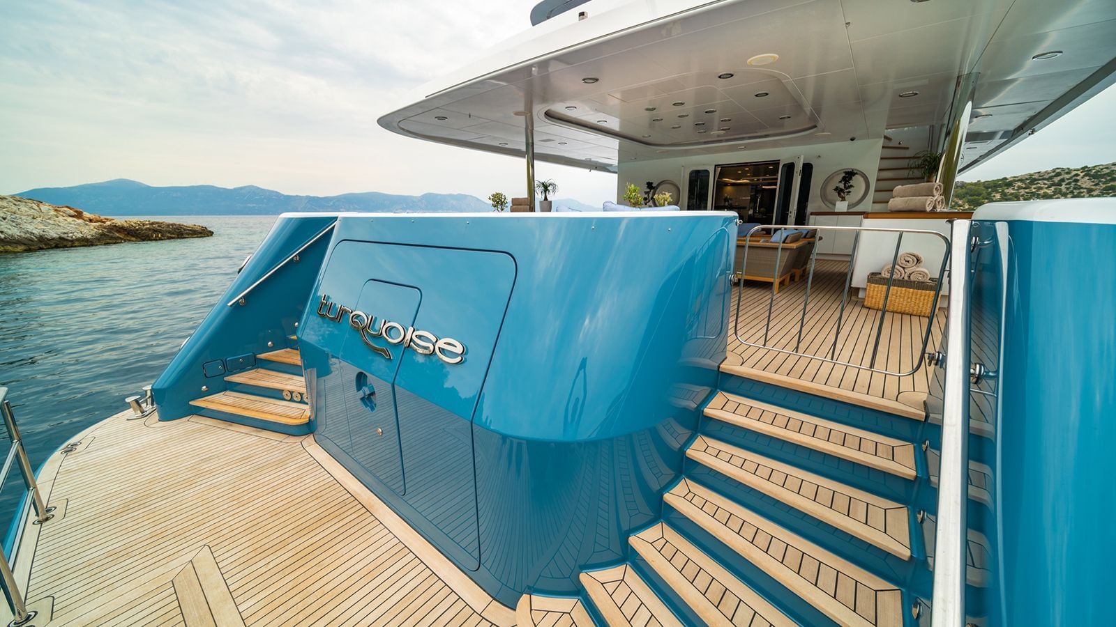 M/Y TURQUOISE weekend yacht charter French Riviera