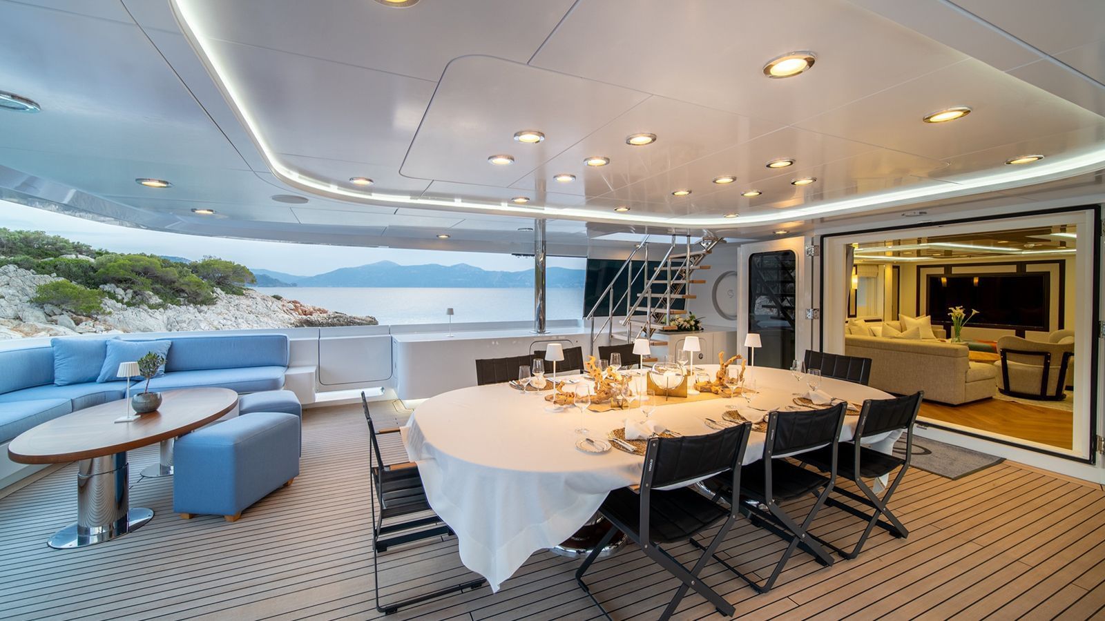 M/Y TURQUOISE overnight yacht charter French Riviera