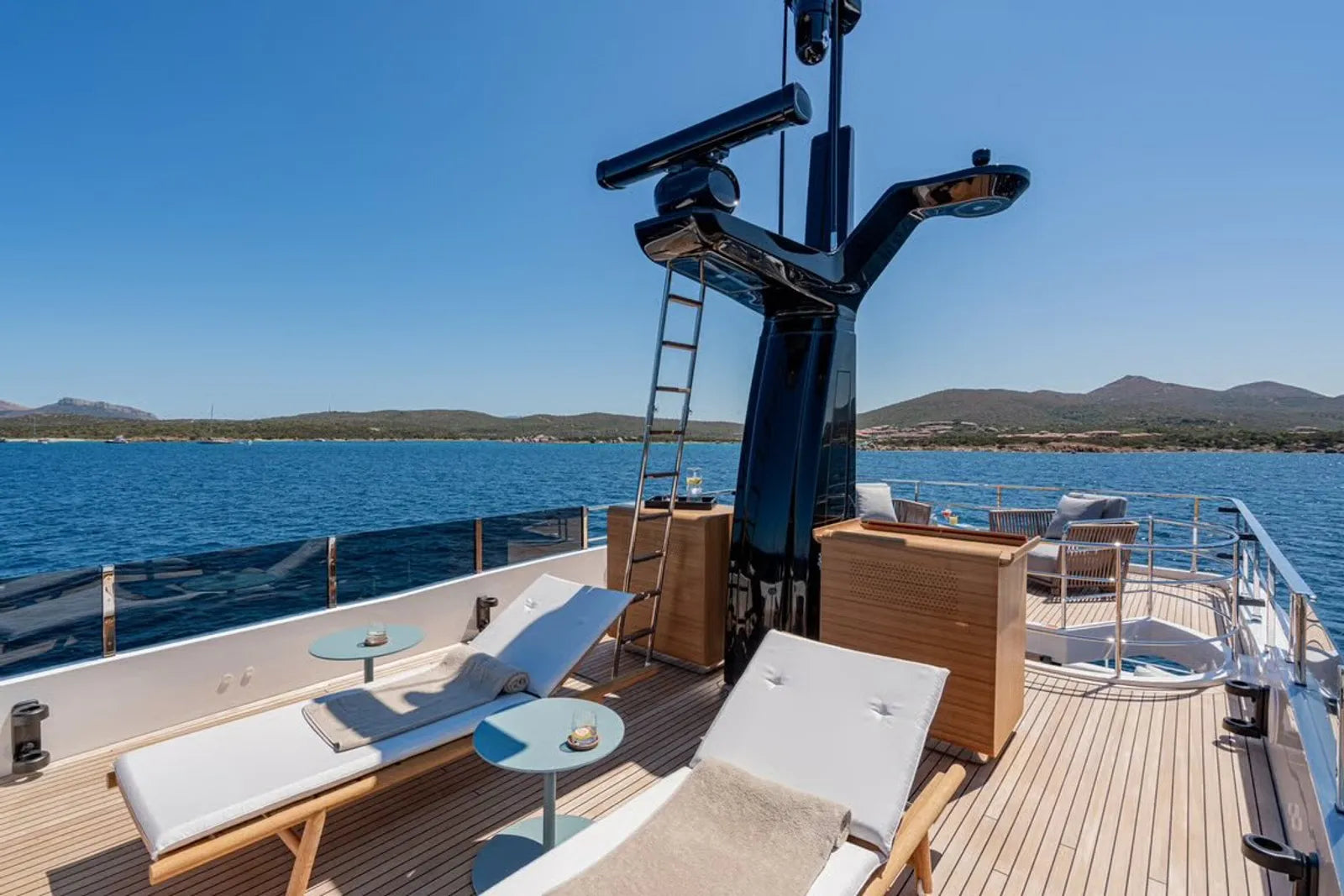 Mega Yacht Twins available for charter on the Amalfi Coast