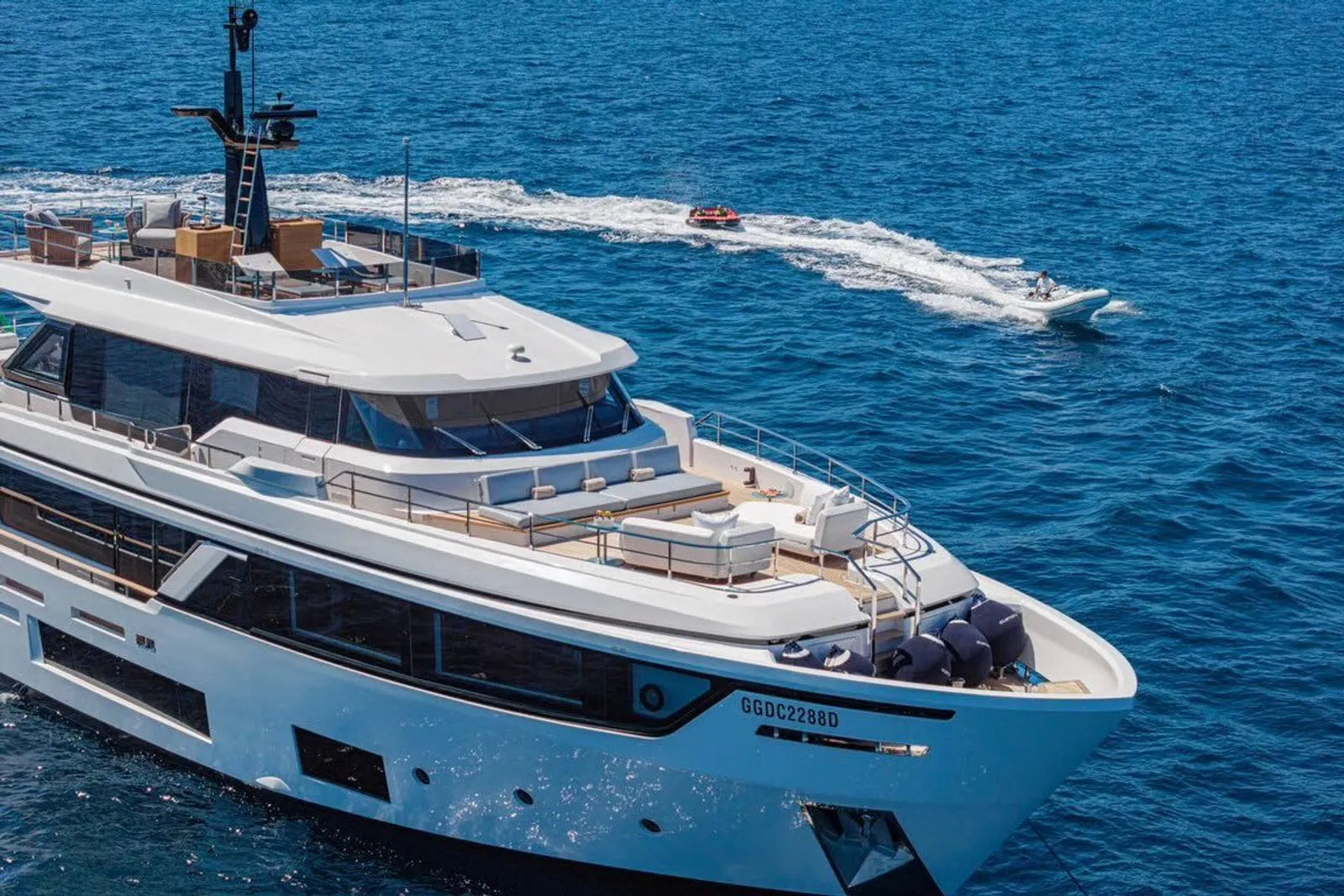 M/Y TWINS yacht rental Italian Riviera