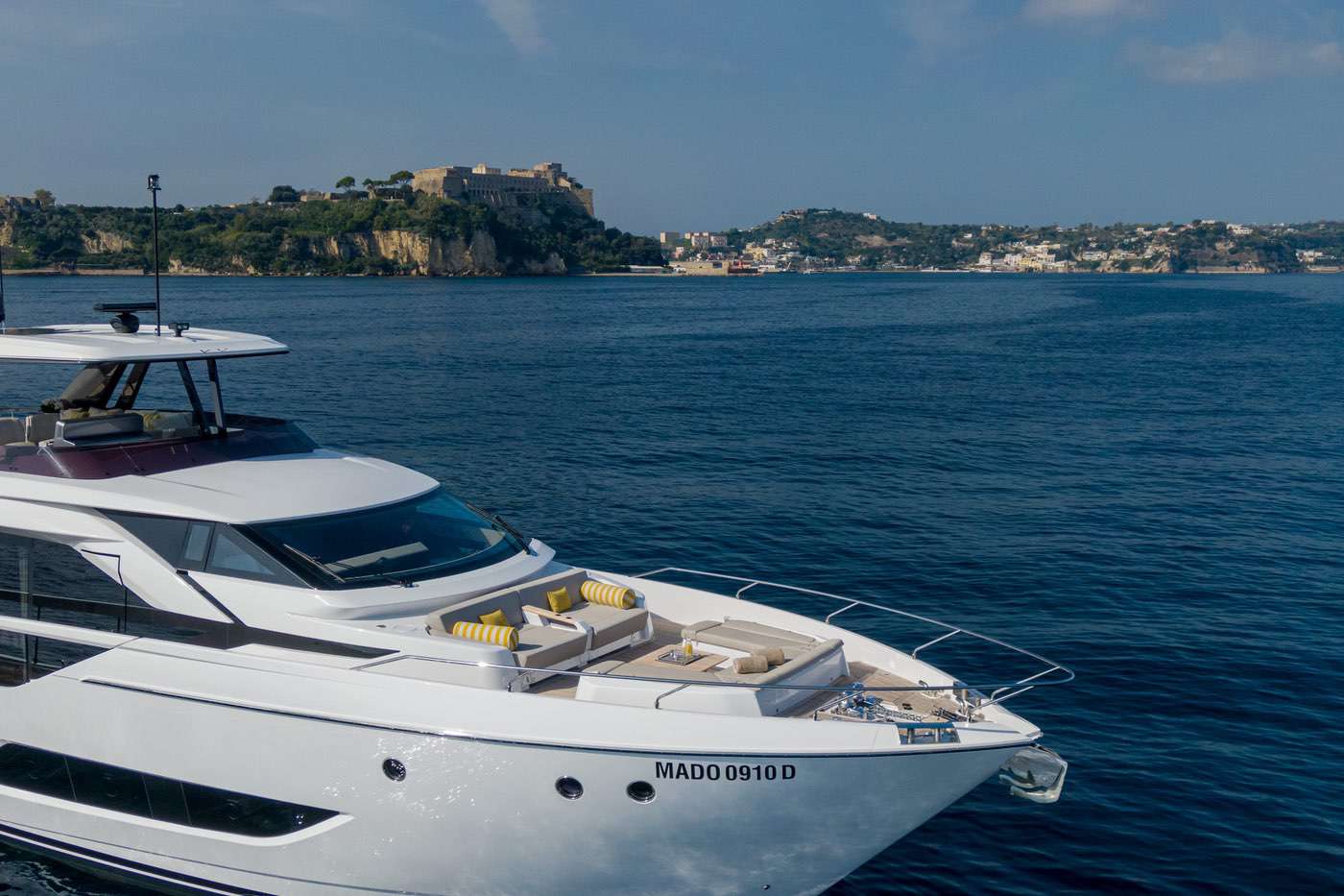 luxury yacht Charter Naples, Italy