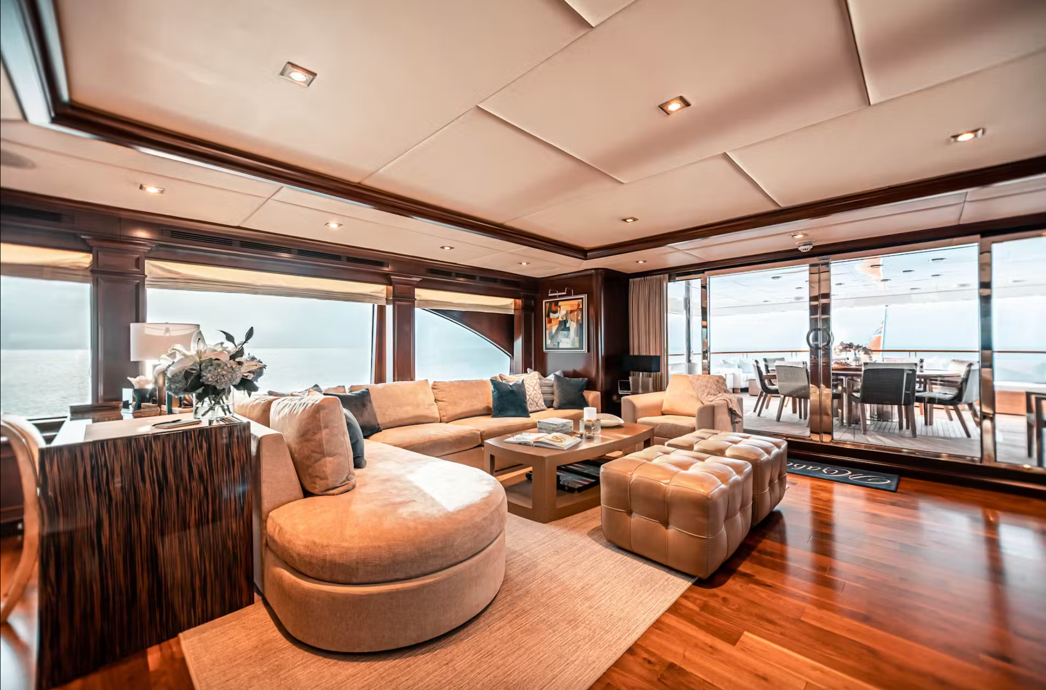 Mega yacht charter with jet ski Caribbean
