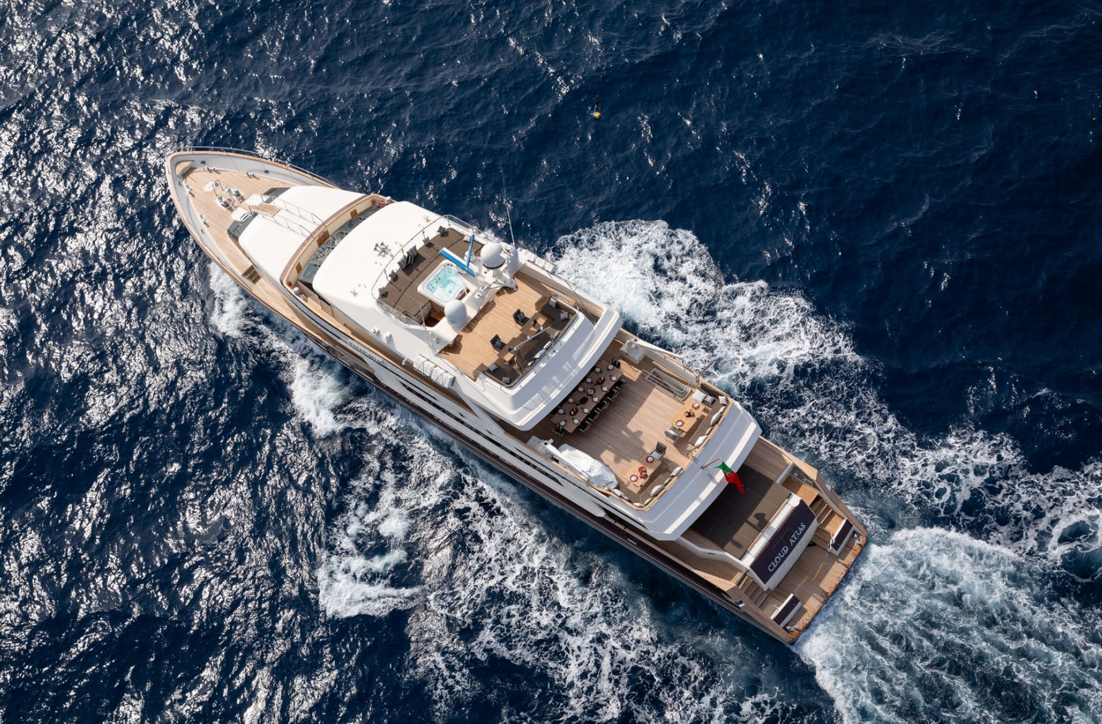 cloud atlas luxury yacht charter Cannes 