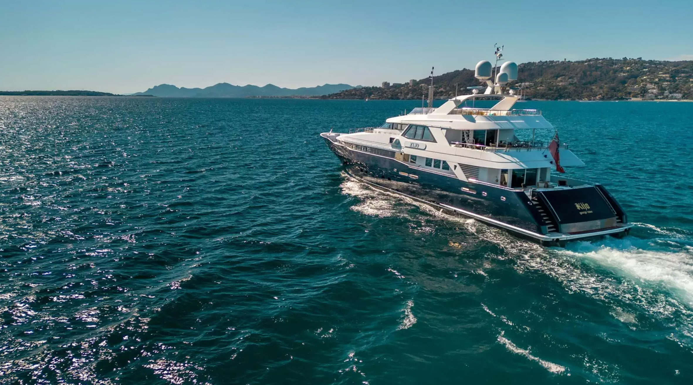 Kijo luxury yacht Charter Cannes 