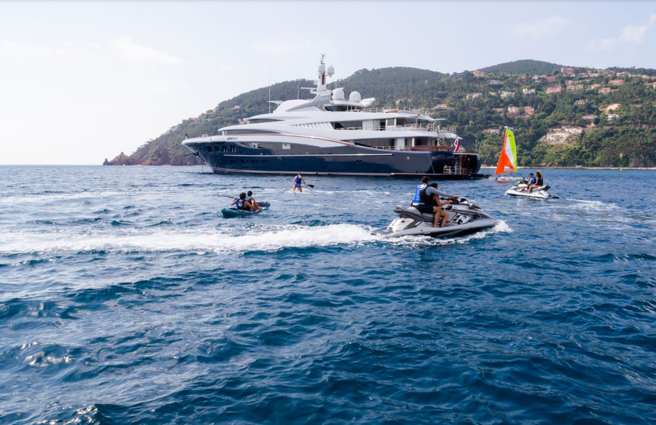 mega yacht charter St Tropez France